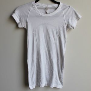 Lululemon White Shortsleeve
